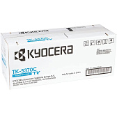 Тонер-картридж Kyocera TK-5370C, голубой, оригинальный, 5000 стр.