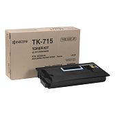 Тонер-картридж Kyocera TK-715 черный, оригинальный, 34 000 стр.