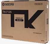 Тонер-картридж Kyocera TK-7125 черный, оригинальный, 20 000 стр. 