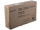 Тонер-картридж Kyocera TK-710 черный, оригинальный, 40 000 стр.