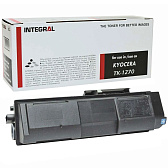 Тонер-картридж Integral TK-1270 [12100226], черный, для Kyocera, 10000 стр.