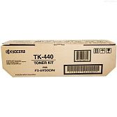 Тонер-картридж Kyocera TK-440 черный, оригинальный, 15 000 стр.